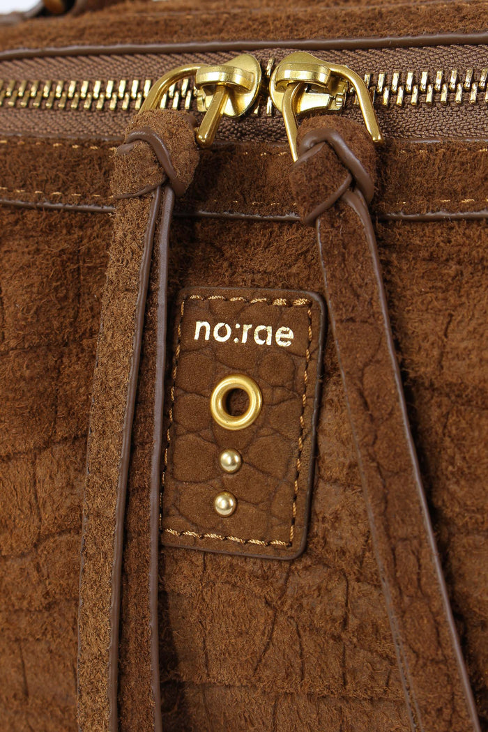 Trapezio Suede Stampa Cocco Brown-7