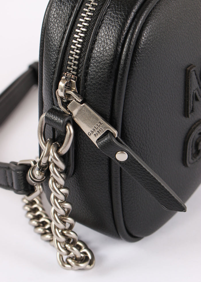 Camera Bag Maxi Logo Rilievo Nero-7