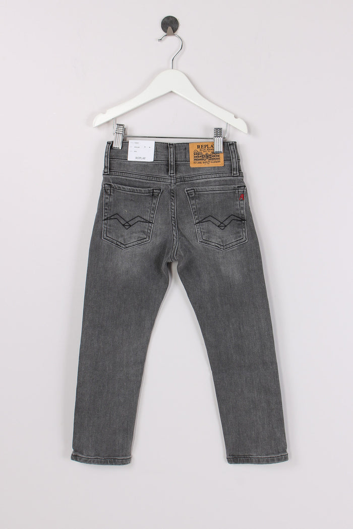 Denim Regular Grigio-2