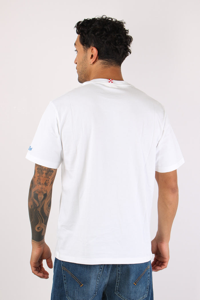 T-shirt Scritta Ricami Snoopy-4