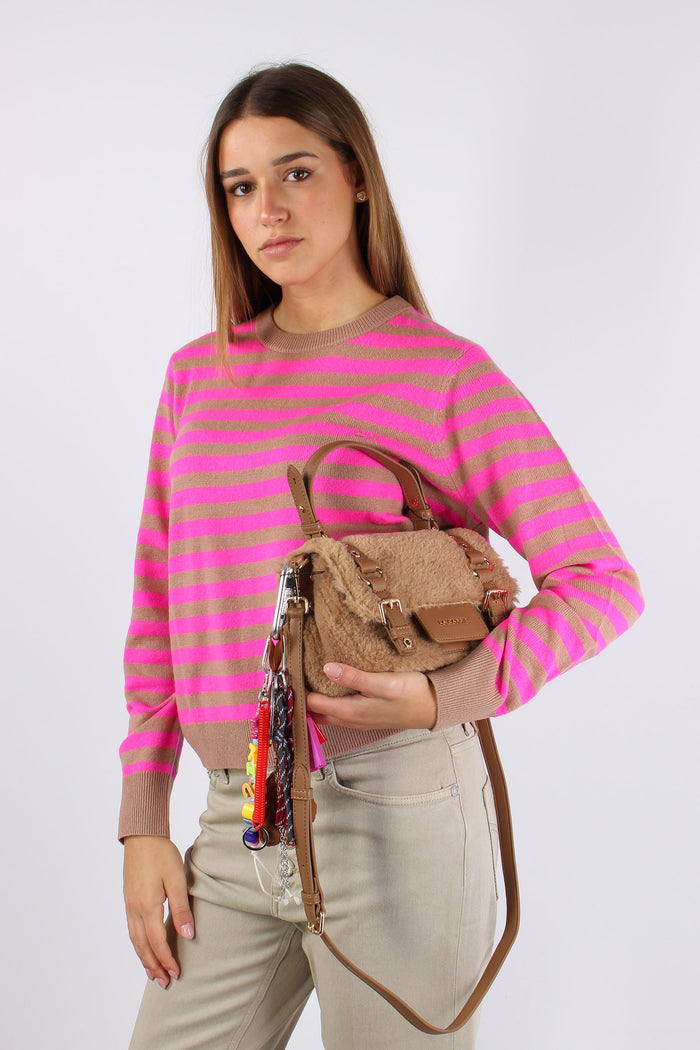 Cartella Small Teddy Beige-3