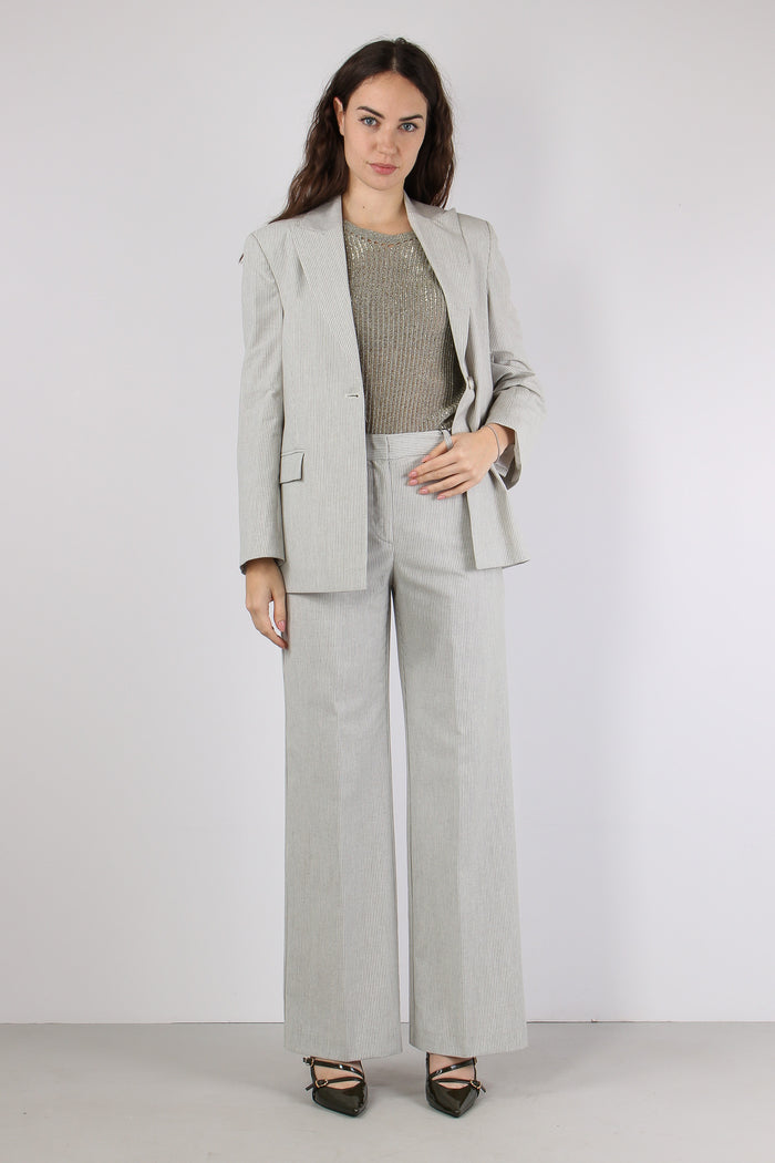 Pantalone Dritto Riga Avena