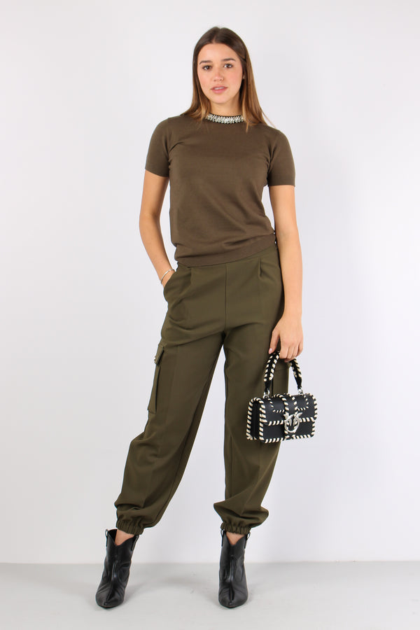 Teclana Pantalone Cargo Tessut Beech