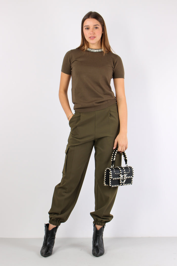 Teclana Pantalone Cargo Tessut Beech