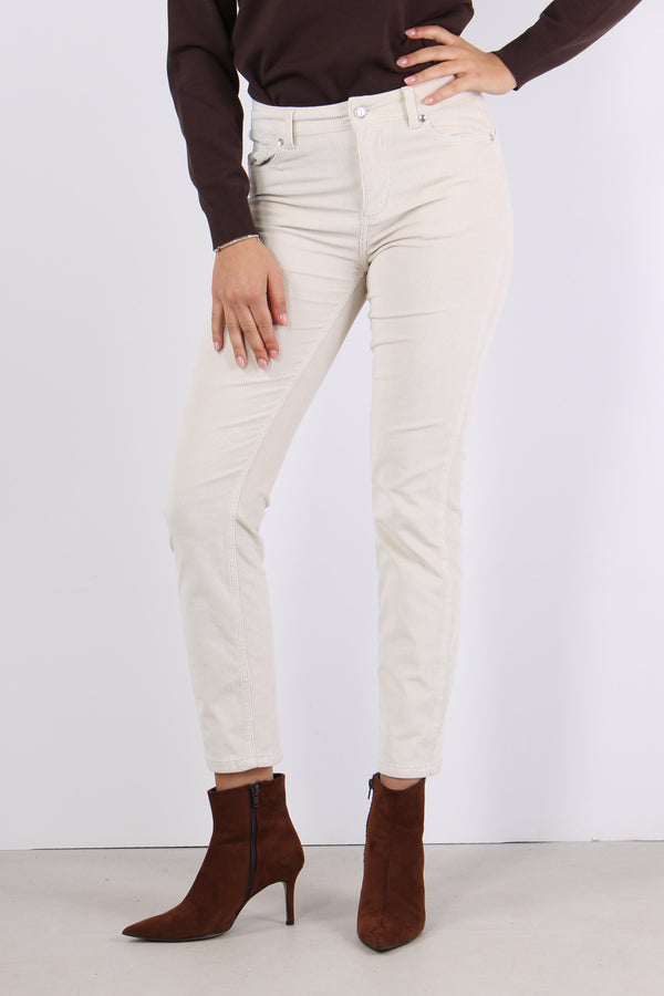 Pantalone Velluto Millerighe Naturale-2