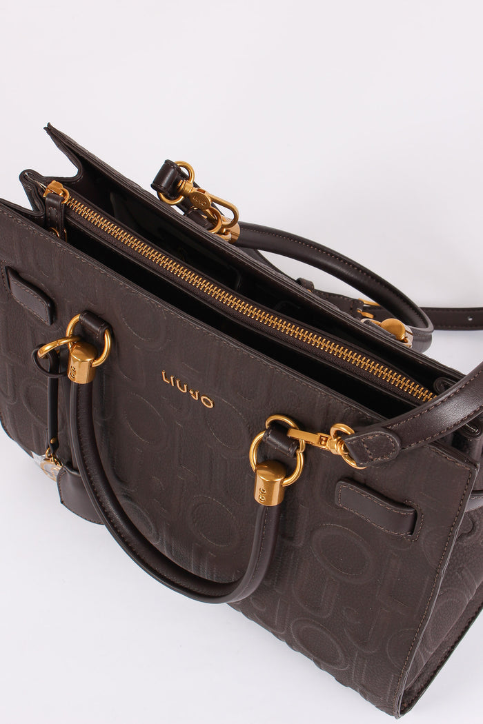 Shopping Logo 3d Deep Brown-4