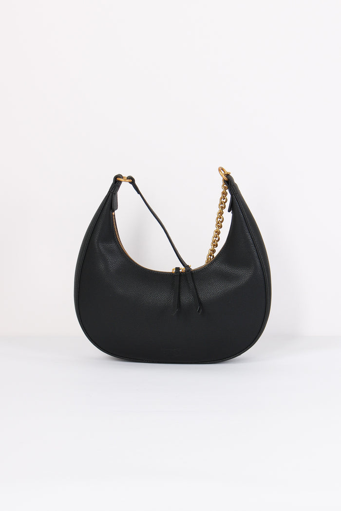 Borsa Hobo Classic Nero/antique Gold-3