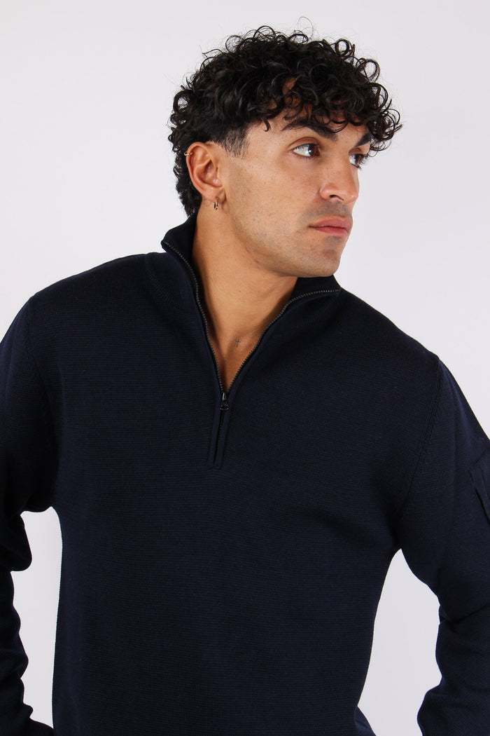 Maglia Mezza Zip Total Eclipse-8