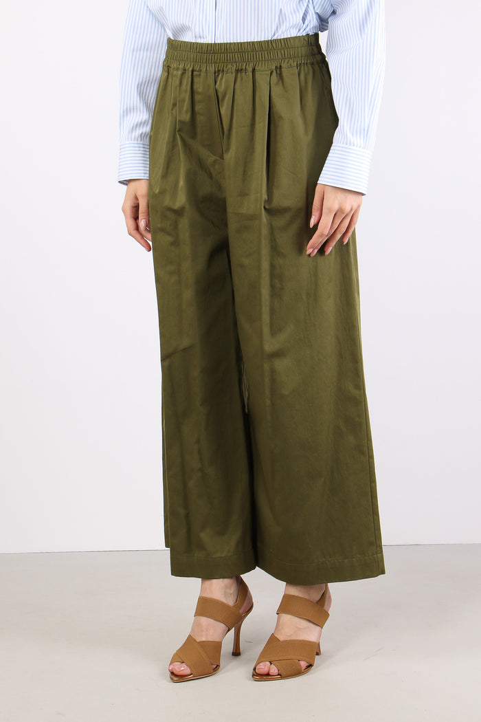 Golfo Pantalone Coulisse Rasatelo Kaki-3