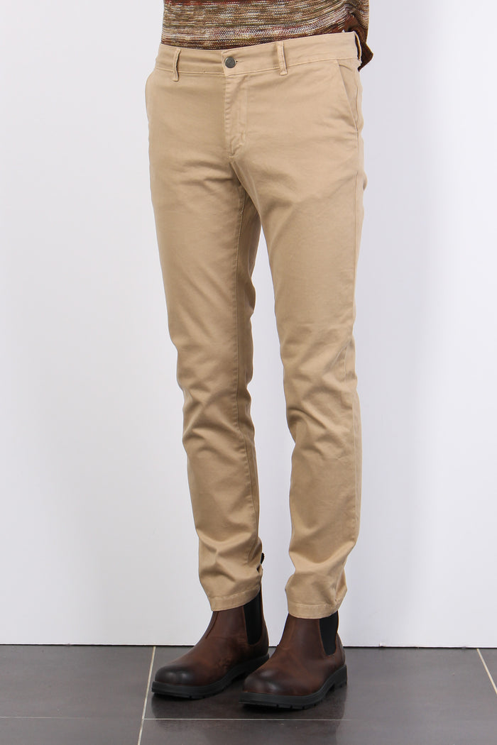 Denim Chino Slim Fit Kaki-5