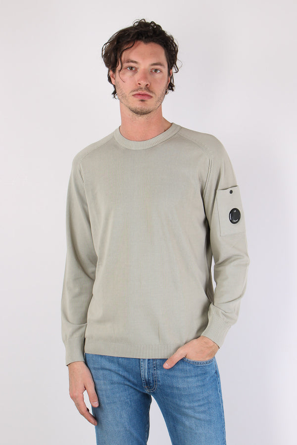 Maglia Girocollo Cotone Lente Dove-2