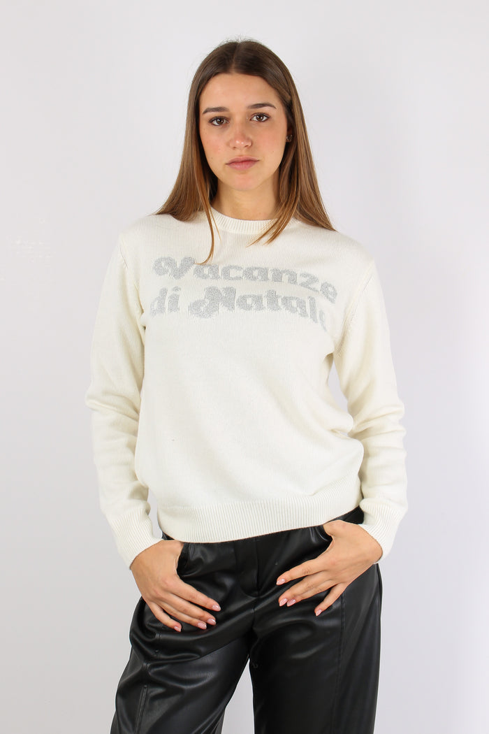 Girocollo Vacanze Natale Bianco-2