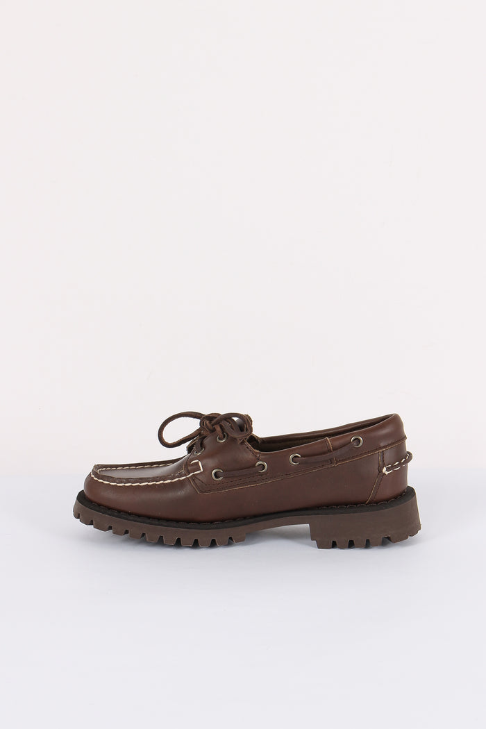 Mocassino Ranger Lacci Dk Brown-6