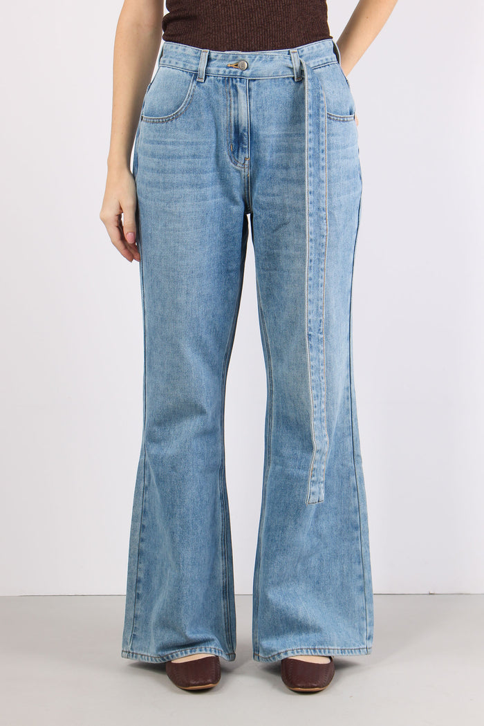 Denim Cintura Scesa Denim-2