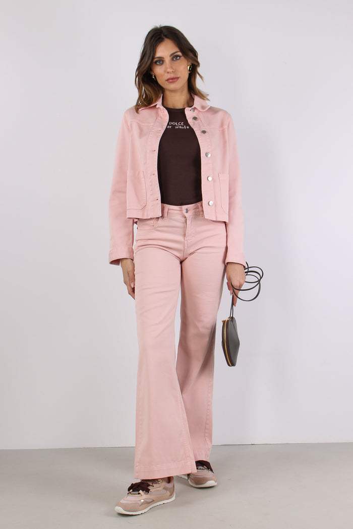 Giubbotto Bull Tasche Rosa-5