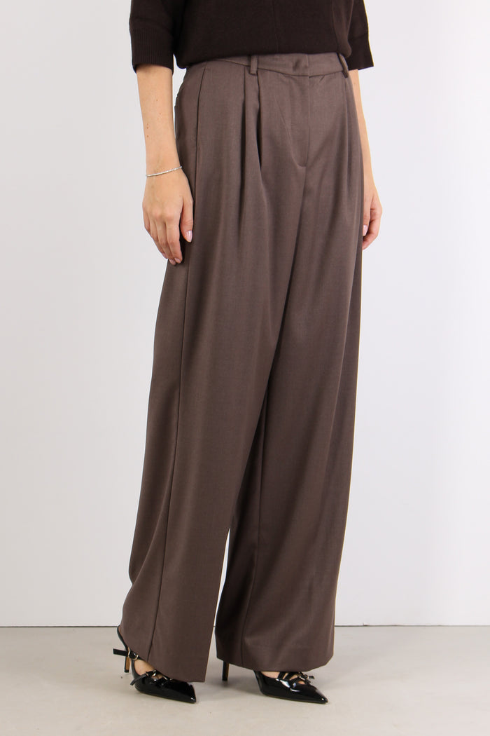 Pantalone Palazzo Doppia Pence Orzo-5