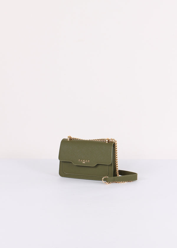 Tracollina Saffiano Verde Bosco-2