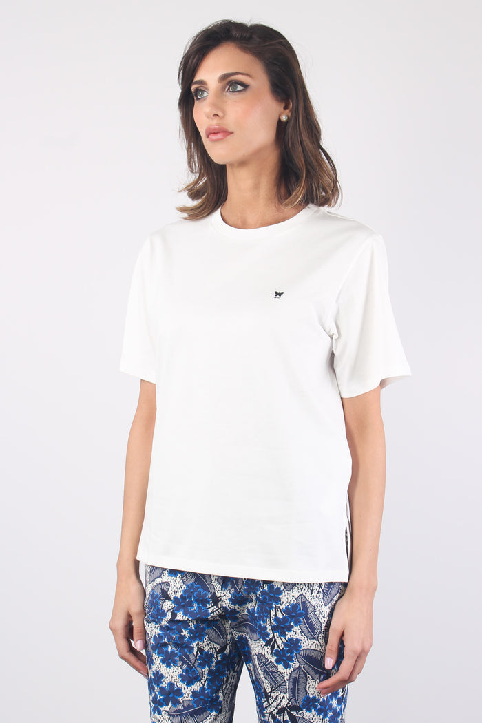 Deodara T-shirt Cotone Bianco-4