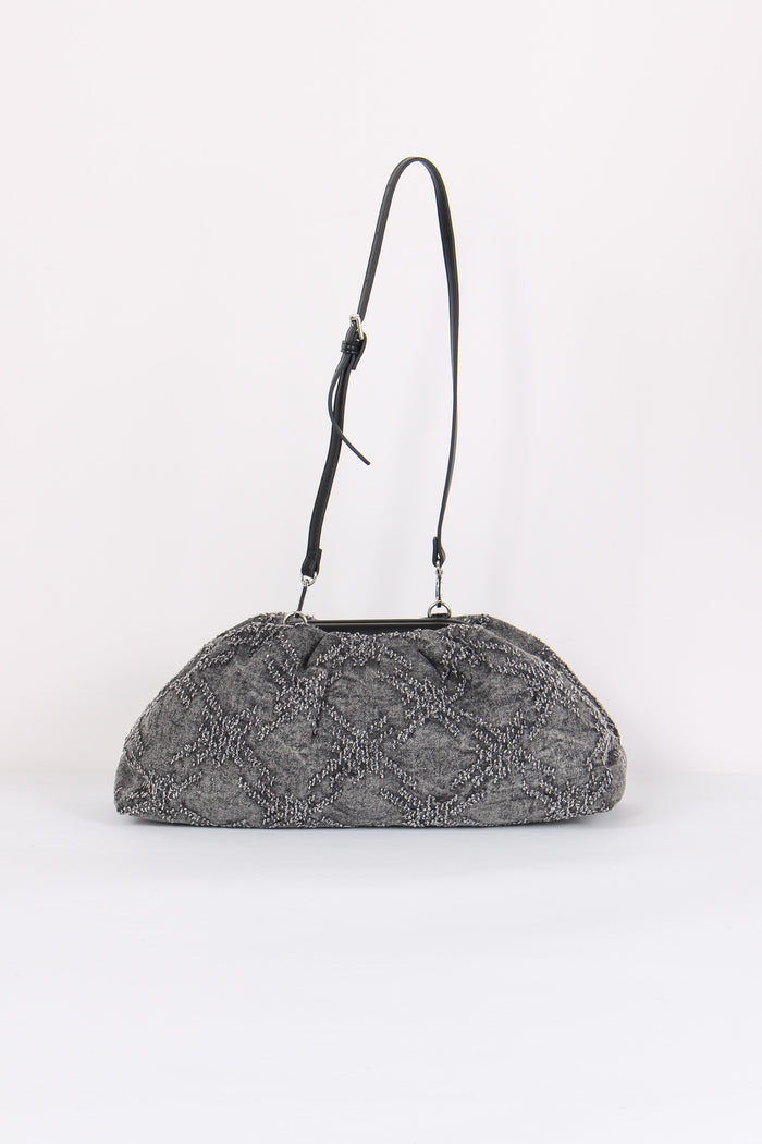 Pasticcino Denim Sfrangiato Nero-3