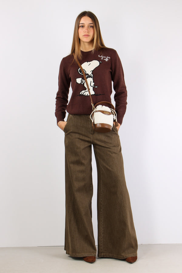 Pantalone Palazzo Tinto Capo Moro