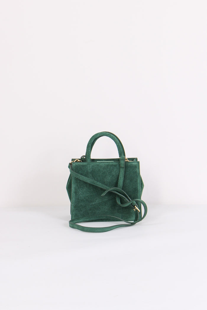 Shopping Mini Suede Verde-4