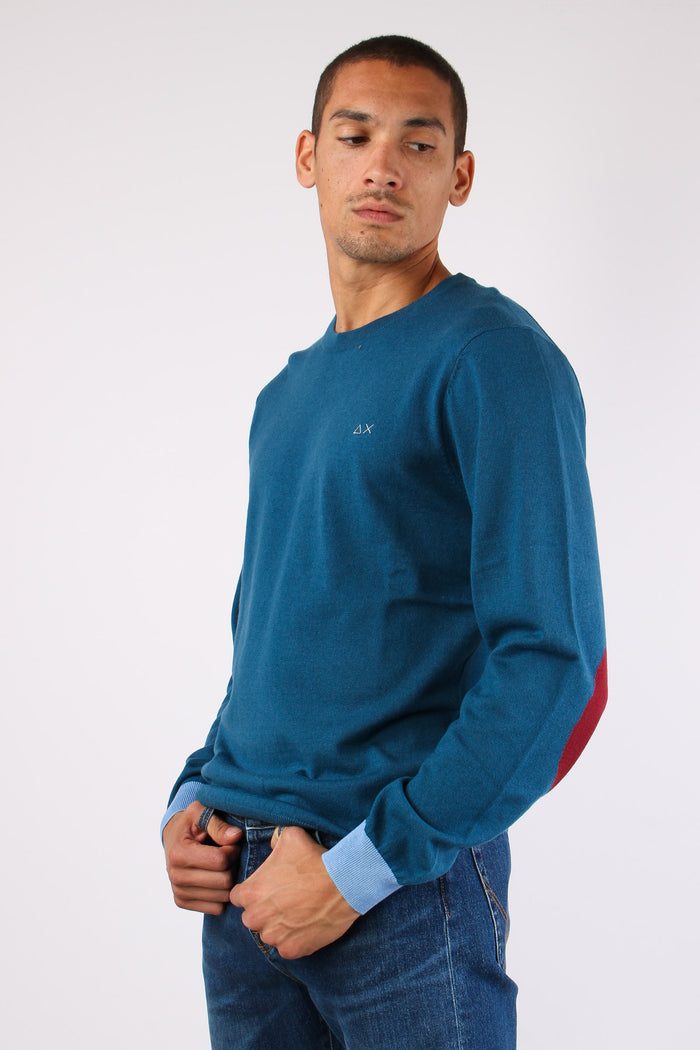 Maglia Misto Lana Toppa Contra Avio-4