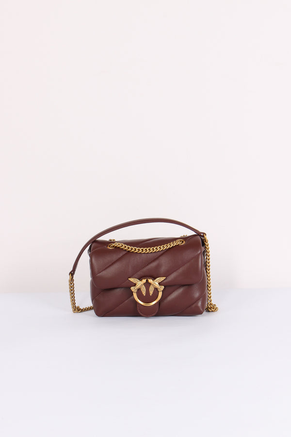 Tracolla Mini Love Puff Burgundy Wine