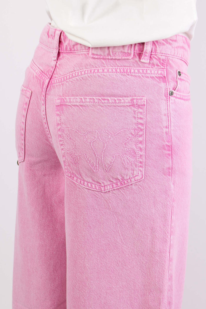 Lauryn Jeans Catena Strass Rosa Chiaro-8