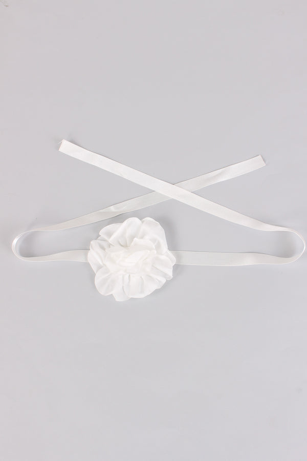 Cintura Fiore Bianco