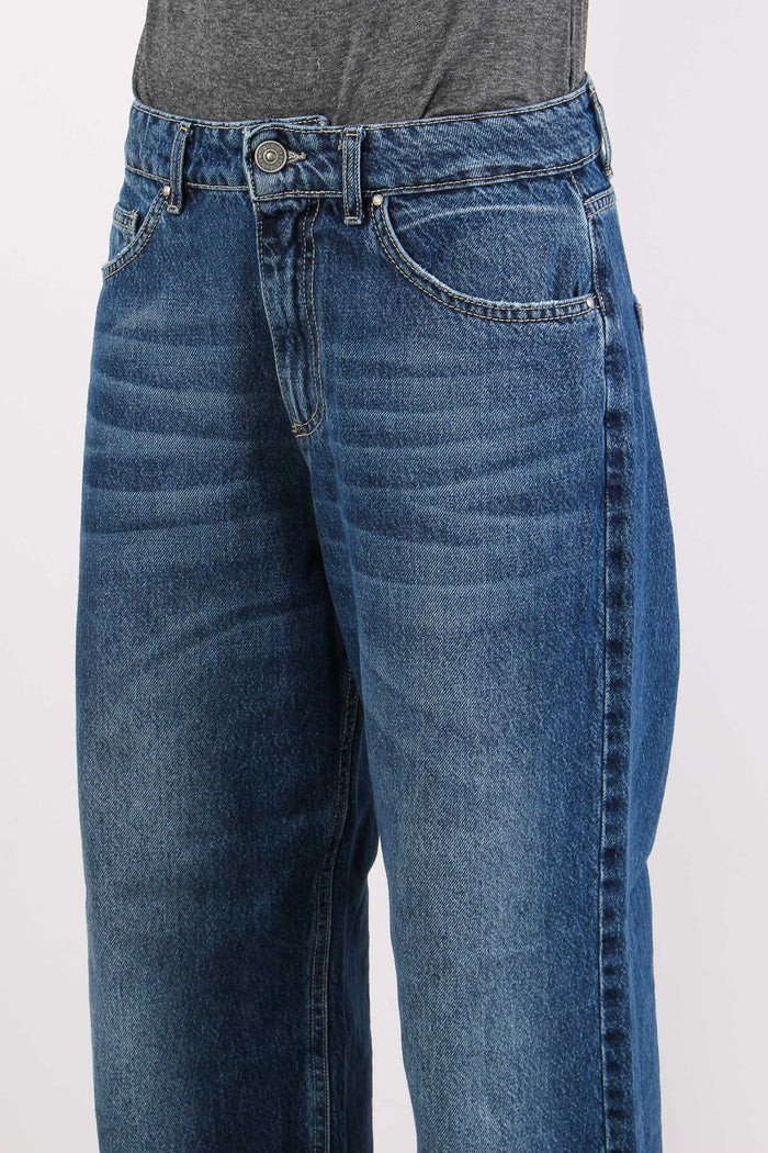 Diana Denim Boyfriend Fit Denim Medio-5