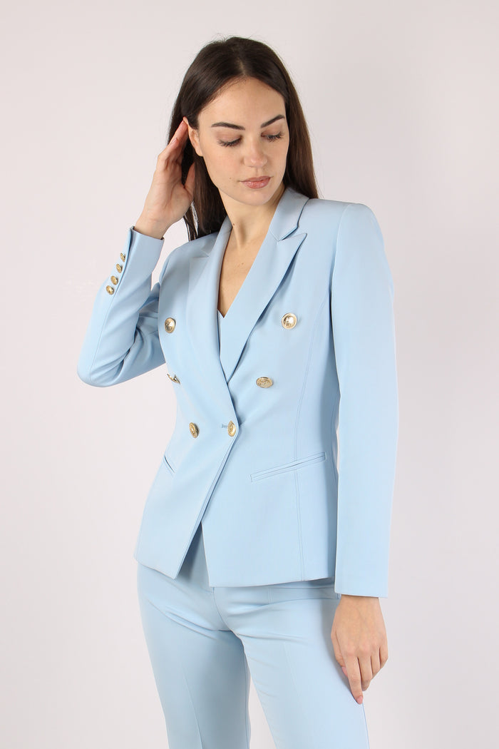 Giacca Doppiopetto Tessuto Tecnico Sky-2