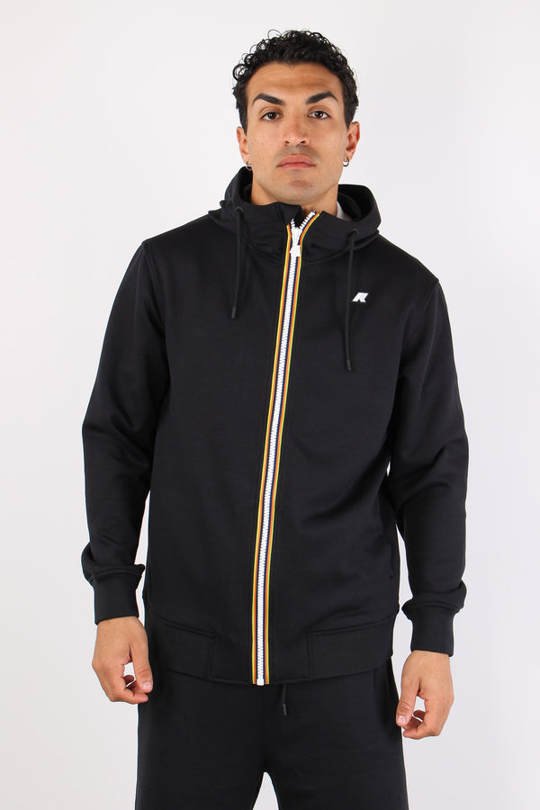 Felpa Scuba Leggera Black Pure-2