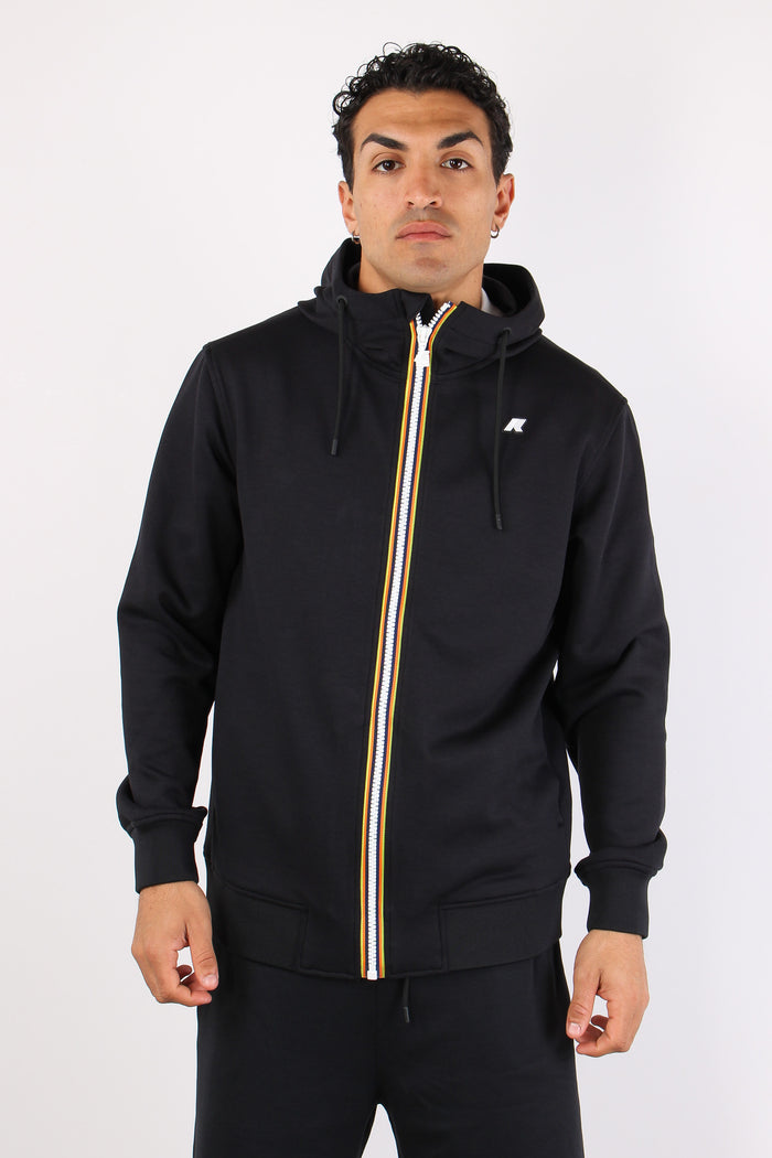 Felpa Scuba Leggera Black Pure-2