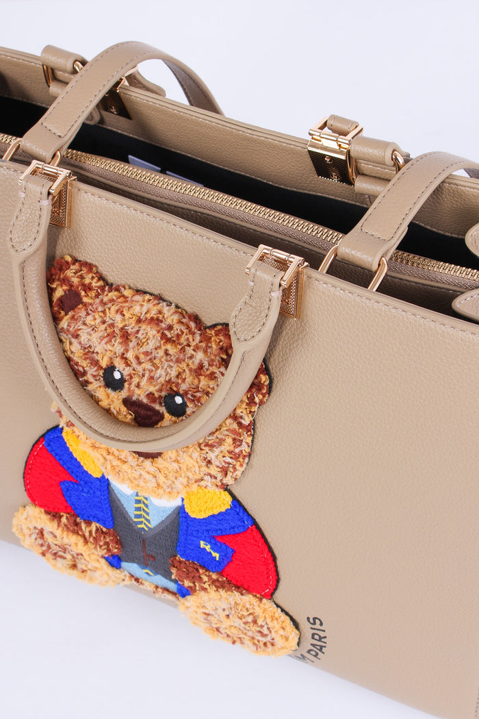 Shopping Orsetto Taupe-5