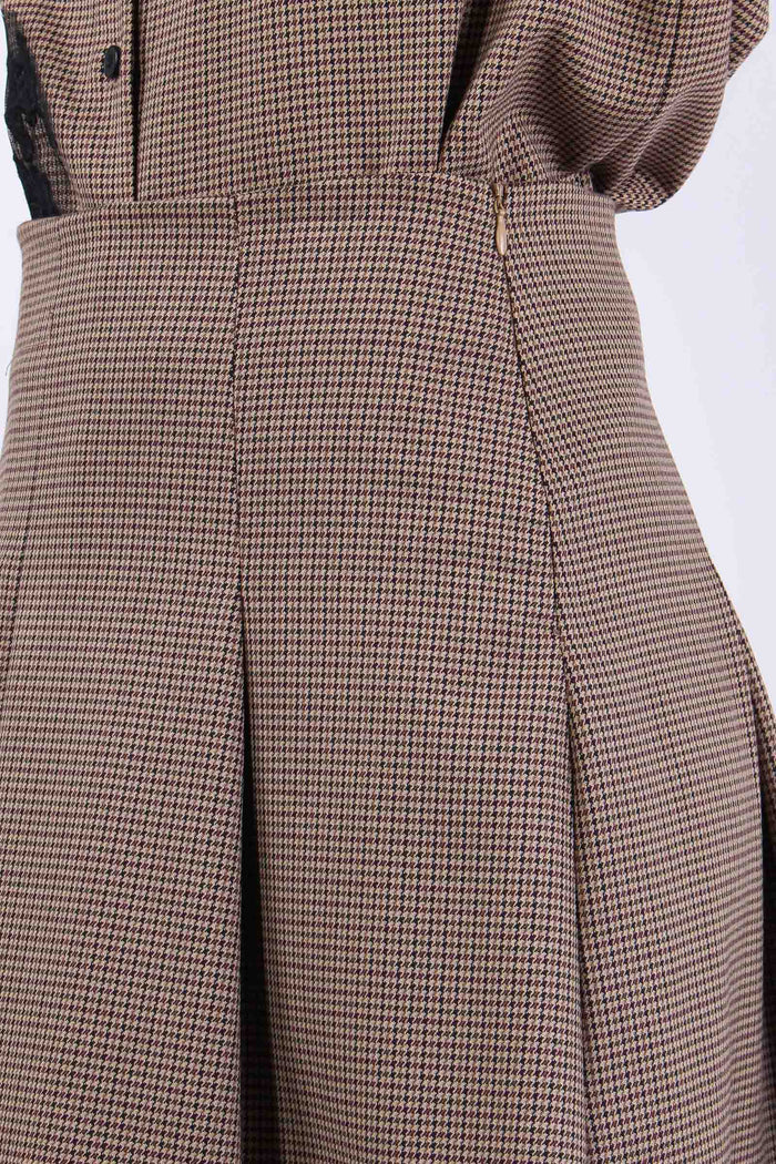 Minigonna Ruota Micro Check-7