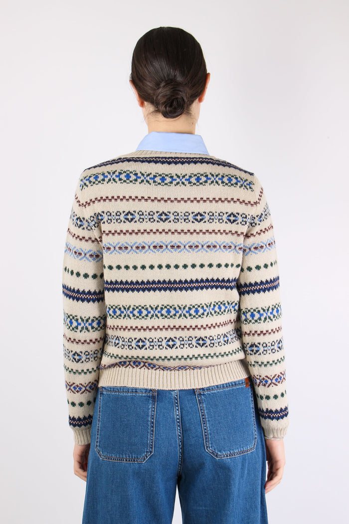 Quirite Maglia Fantasia Fairisle Work-4