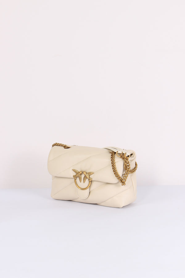 Tracolla Love Puff Bianco-2