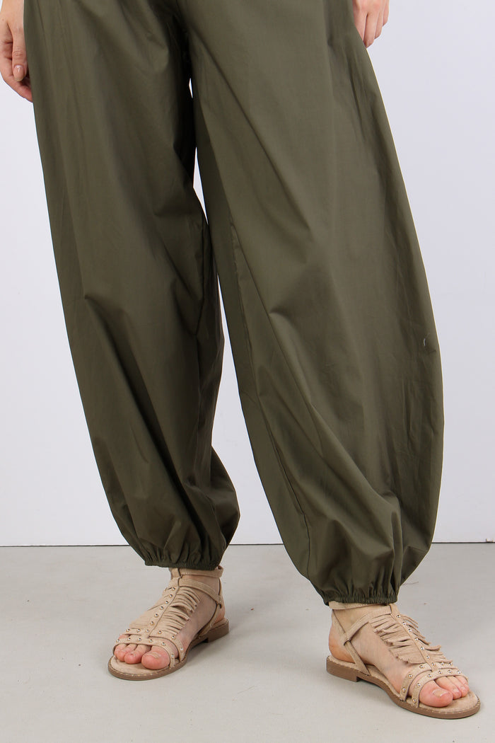 Pantalone Popeline Elastico Fo Militare-7