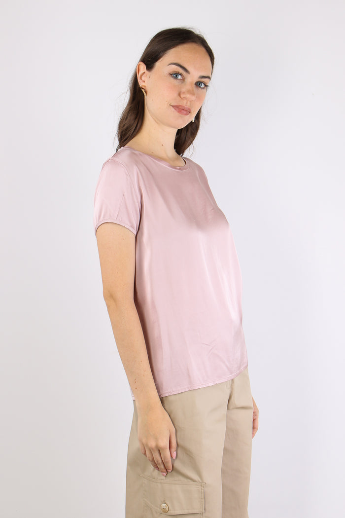 T-shirt Viscosa Stretch Cipria-8