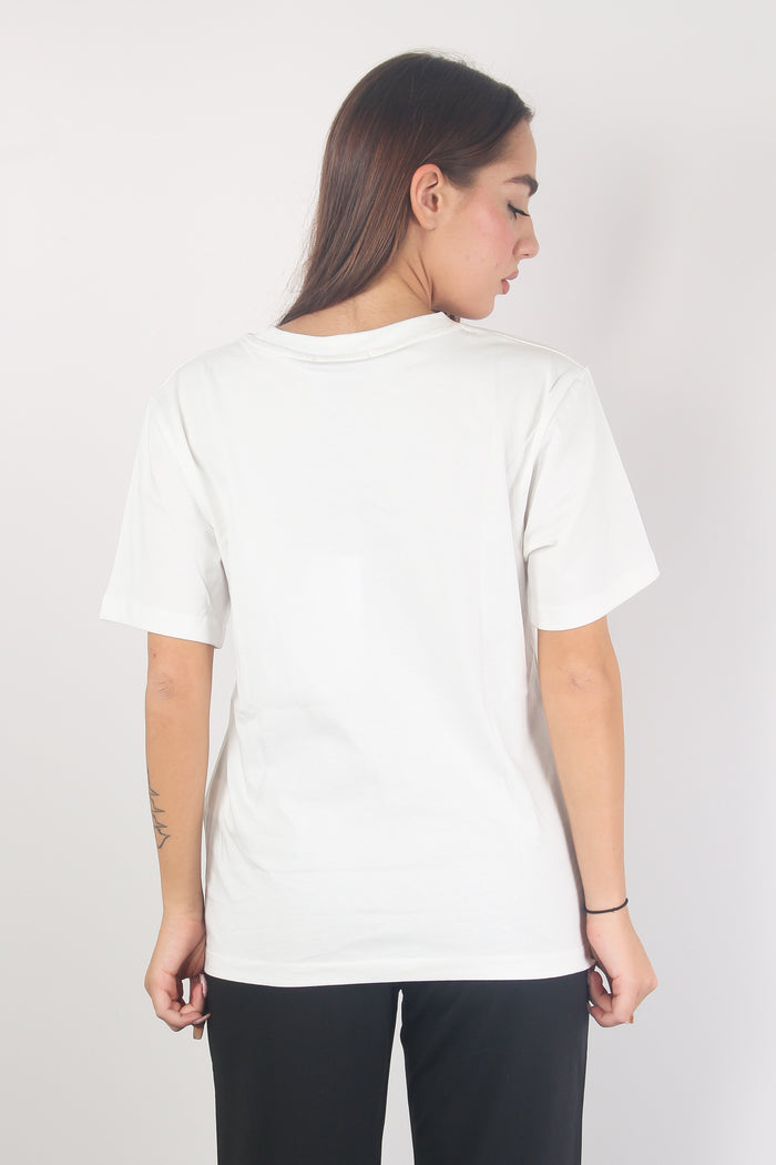 T-shirt Logo Optical Off White-3