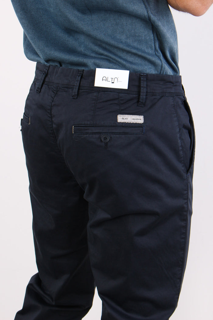 Tonno Pantalone Classico Blu-7