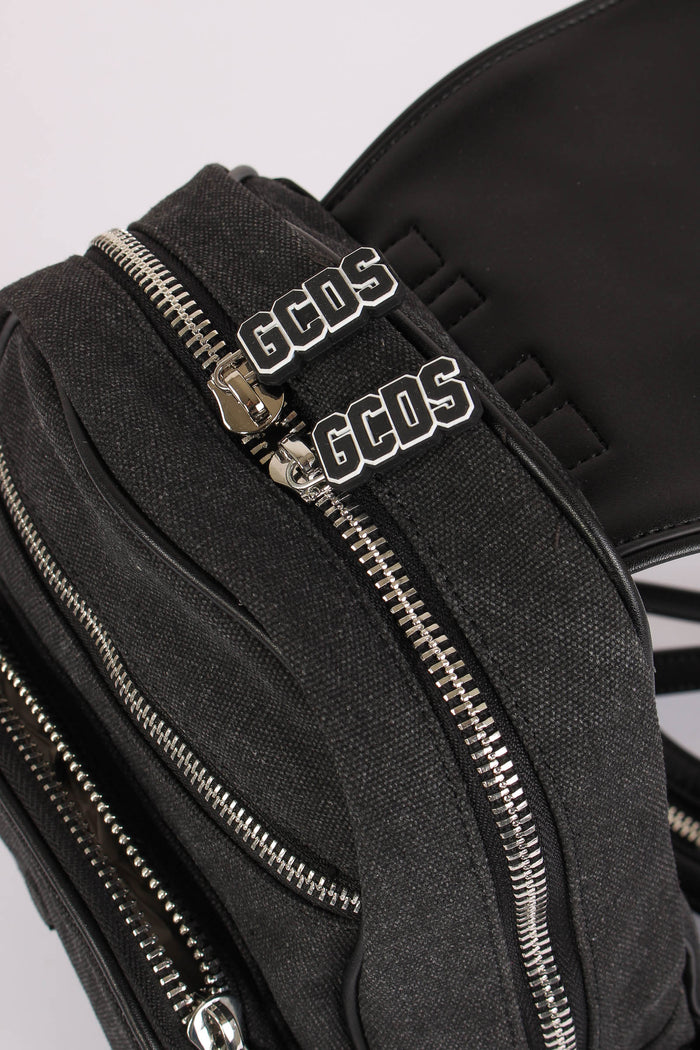Zaino Denim Logo Black-8