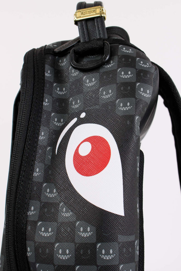 Backpack Shark In Paris Check Nero-7