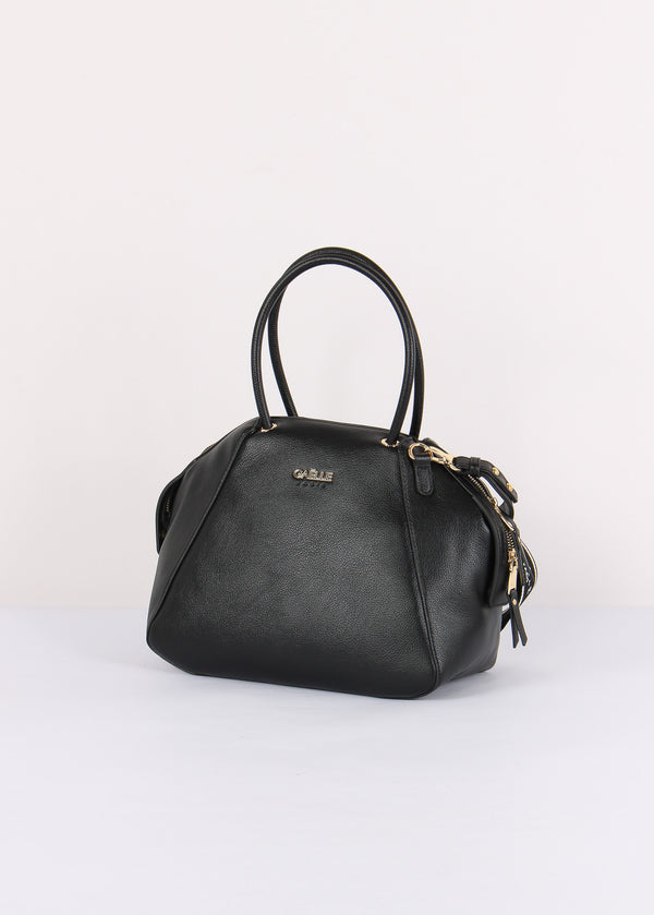 Maxi Duffle Tracolla Logo Nero-2