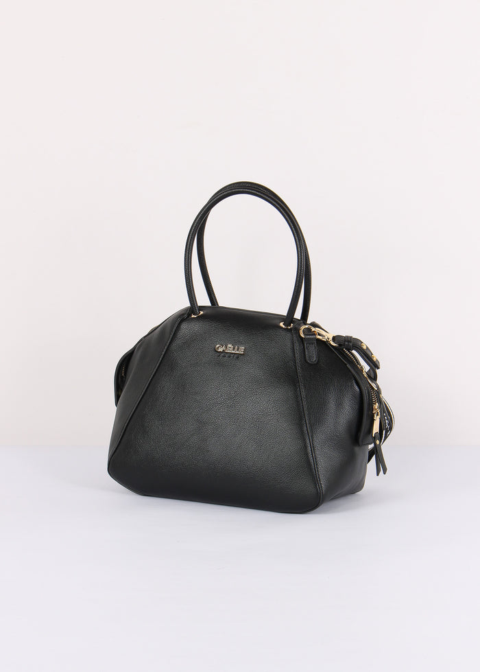 Maxi Duffle Tracolla Logo Nero-2