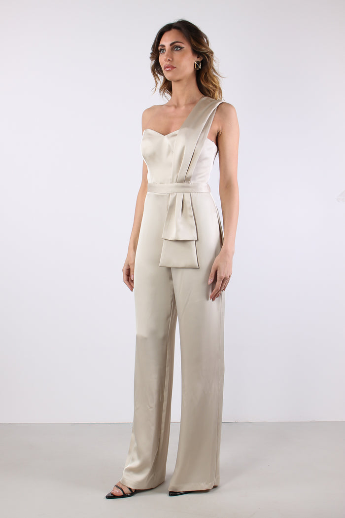 Tuta Raso Fiocco Light Sand-3