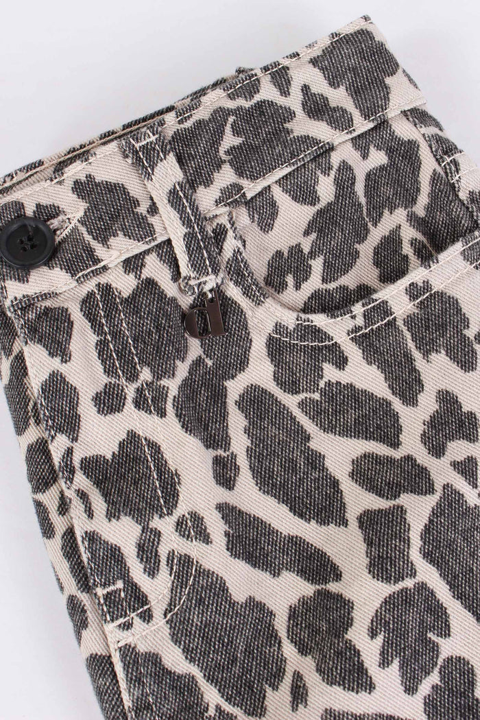 Denim Ampio Animalier Black-4
