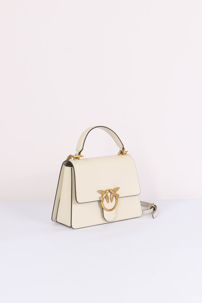 Borsa 1 Manico Love One Bianco-6