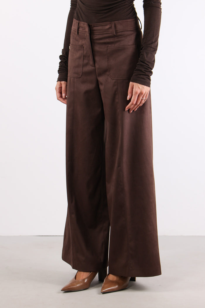 Pantalone Dritto Dainetto Potting Soil-4