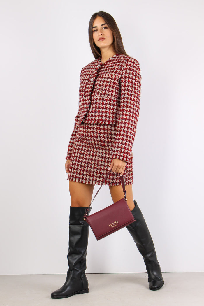 Giacca Chanel Pied De Poule Beige/pepper-4